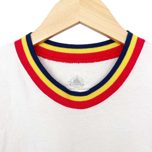 Spirit Jersey Walt Disney World 1971 Retro Striped Shirt Sz M - Picture 3 of 8